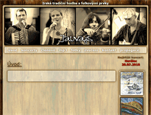 Tablet Screenshot of jauvajs.cz